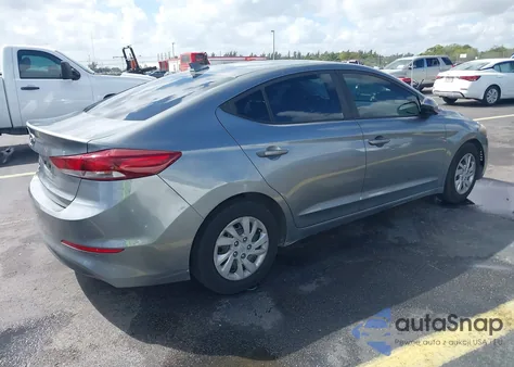 2017 Hyundai Elantra Se из США, поврежденный, VIN KMHD74LF3HU075019